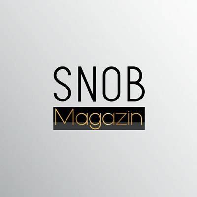 Snob magazin twitter